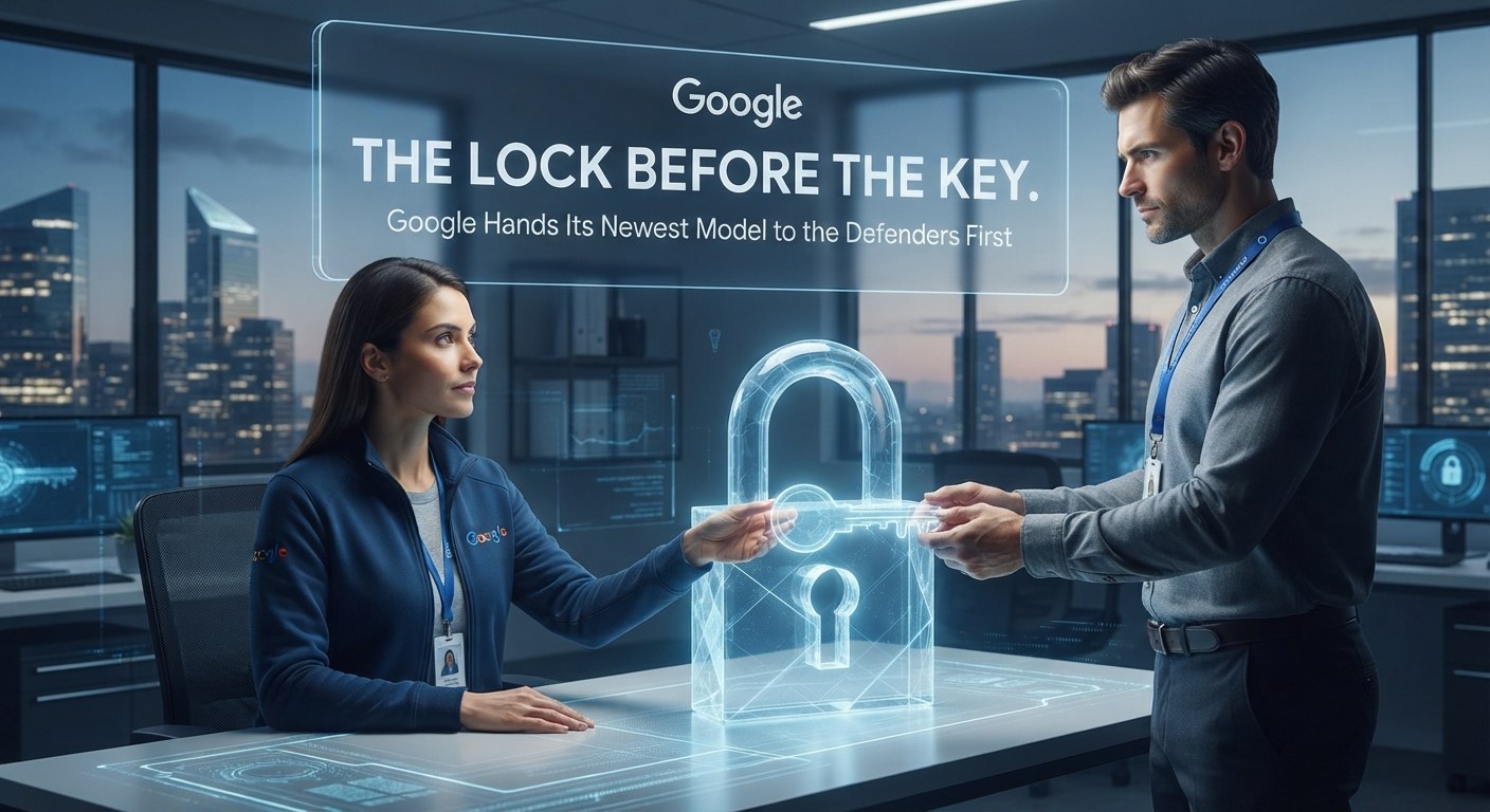The Lock Before the Key: Google Hands Its Newest Model to the Defenders First the-lock-before-the-key000000000